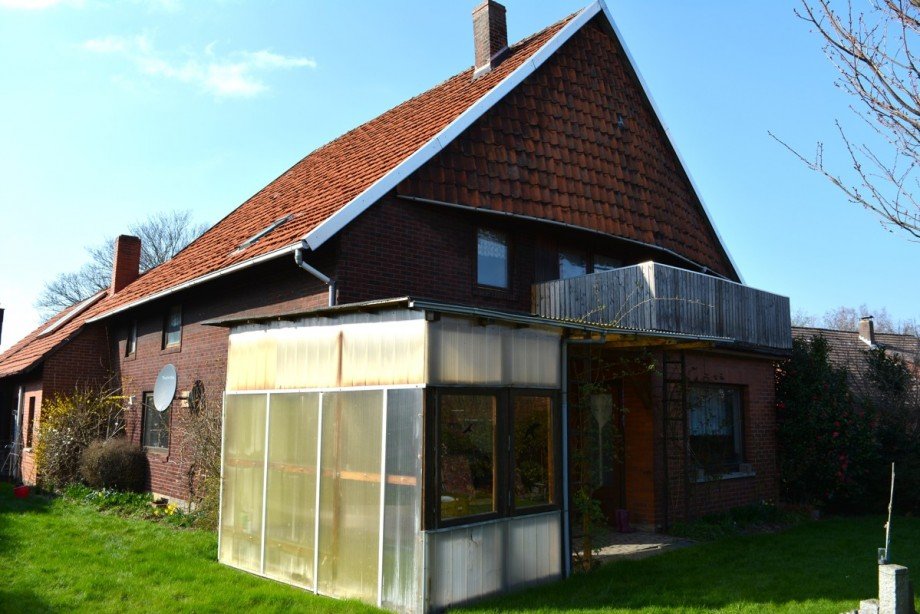 Ansicht S�d-Ostseite Einfamilienhaus Nienst�dt