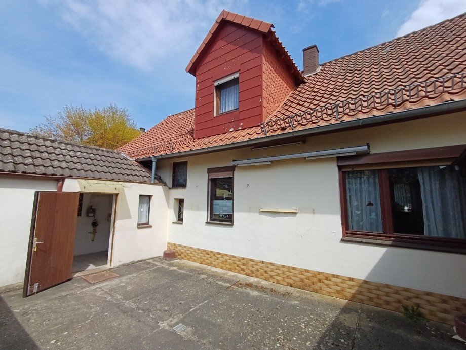 Innenhof Einfamilienhaus Lamspringe